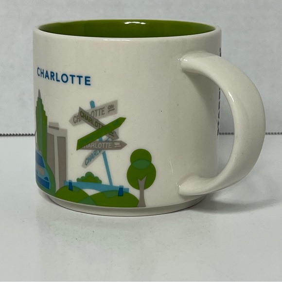 Starbucks “You Are Here” Mug | Charlotte, NC | 14 oz Capacity - Picture 2 of 10